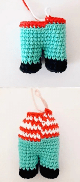 Paso A Paso Gnomo Elfo Amigurumi PDF Patron Gratis Cuerpo