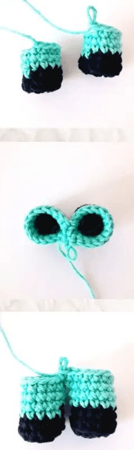 Paso A Paso Gnomo Elfo Amigurumi PDF Patron Gratis Piernas