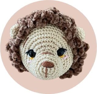 Paso a Paso León Yuma Amigurumi PDF Patrón Gratis