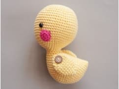 Paso a Paso Lindo Patito Amigurumi PDF Patrón Gratis 