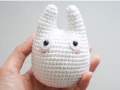 Amigurumi Chibi Totoro PDF Patrón Gratis Paso a Paso