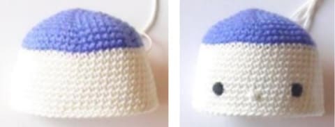 Hada De La Primavera Muneca PDF Amigurumi Patron Gratis Cabeza2