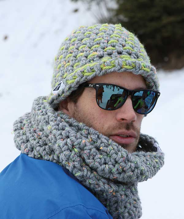 PATRÓN GRATIS Bufanda Monte Antero a Crochet