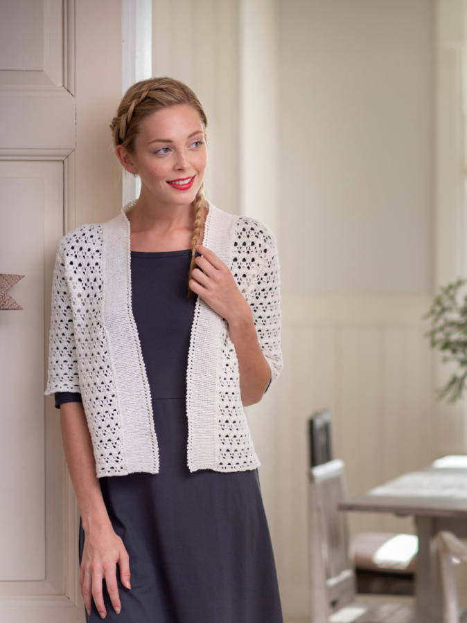 PATRÓN GRATIS Cárdigan Venecia a Crochet