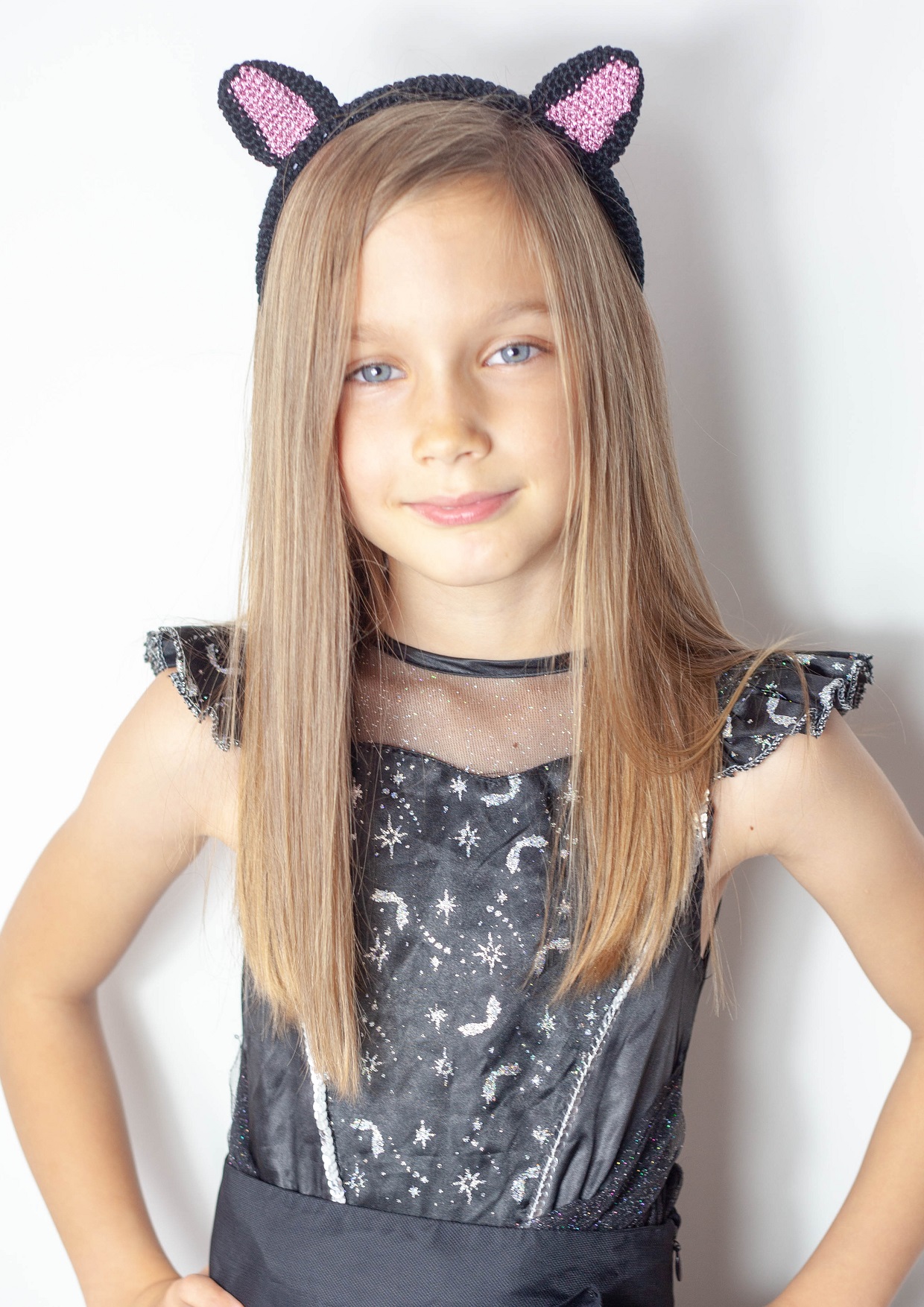 PATRÓN GRATIS Diadema Orejas de Gato a Crochet