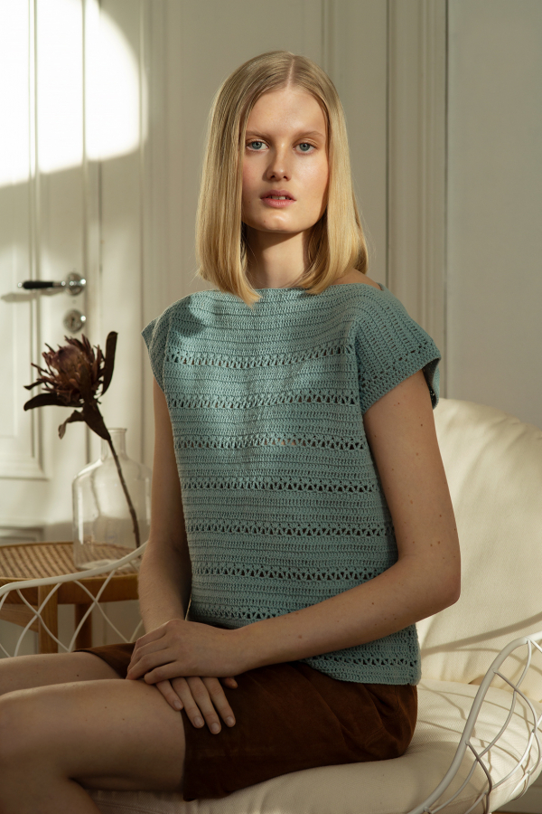 PATRÓN GRATIS Top Árbol de Sauce a Crochet