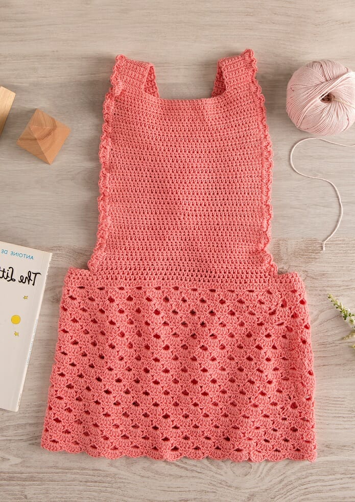 PATRÓN GRATIS Vestido Dulce Princesa en Crochet