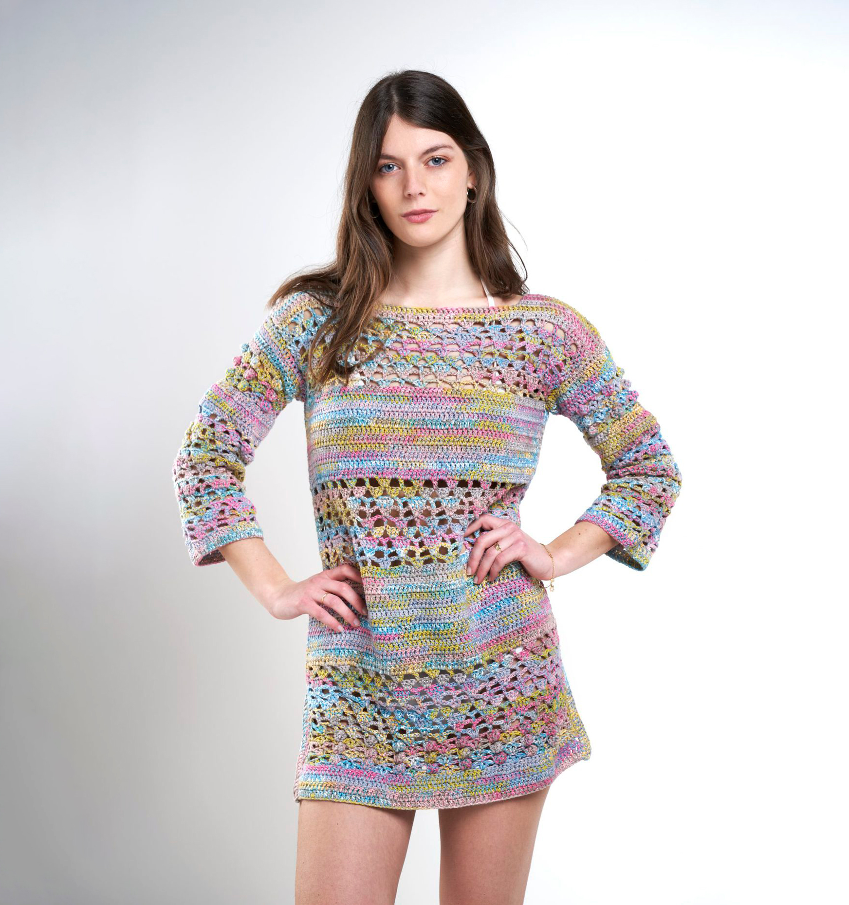 PATRÓN GRATIS Vestido de Gina a Crochet