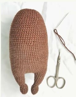 PDF La Nutria Marina Amigurumi Patron Gratis Cuerpo 2