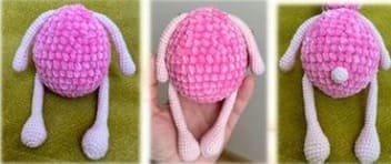 PDF Peluche Oveja Amigurumi Patron Gratis Montaje 1