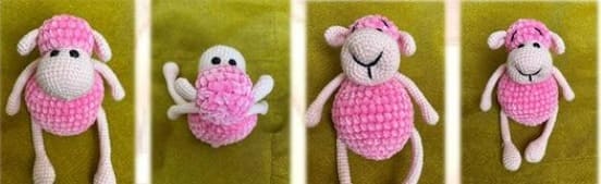 PDF Peluche Oveja Amigurumi Patron Gratis Montaje 3