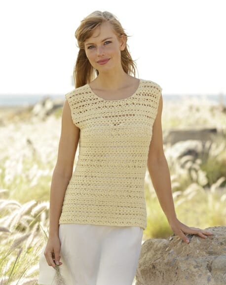 PATRÓN GRATIS Top Mimosa en el Arte del Crochet