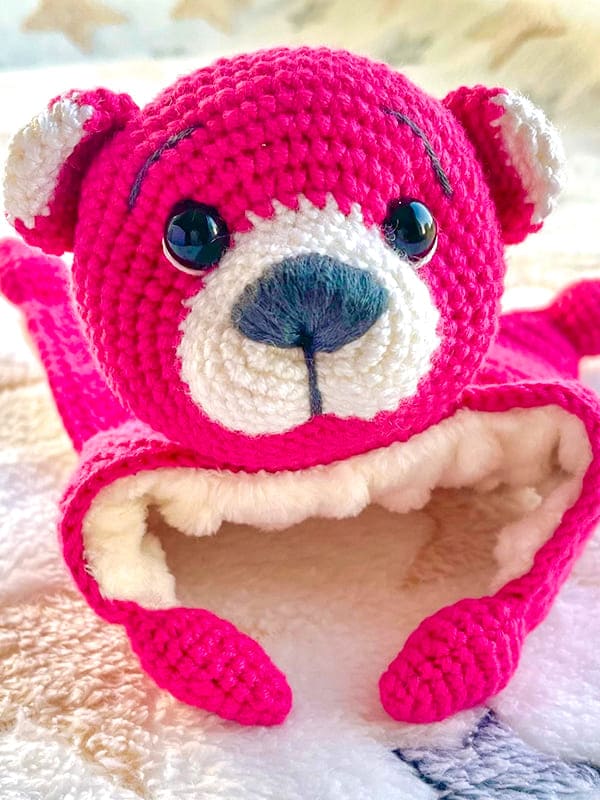 Amigurumi Manta De Bebe De Oso Facil PDF Patron Gratis 4