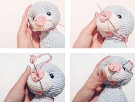 Facil Amigurumi Lindo Gato Patron Gratis Paso A Paso Lengua