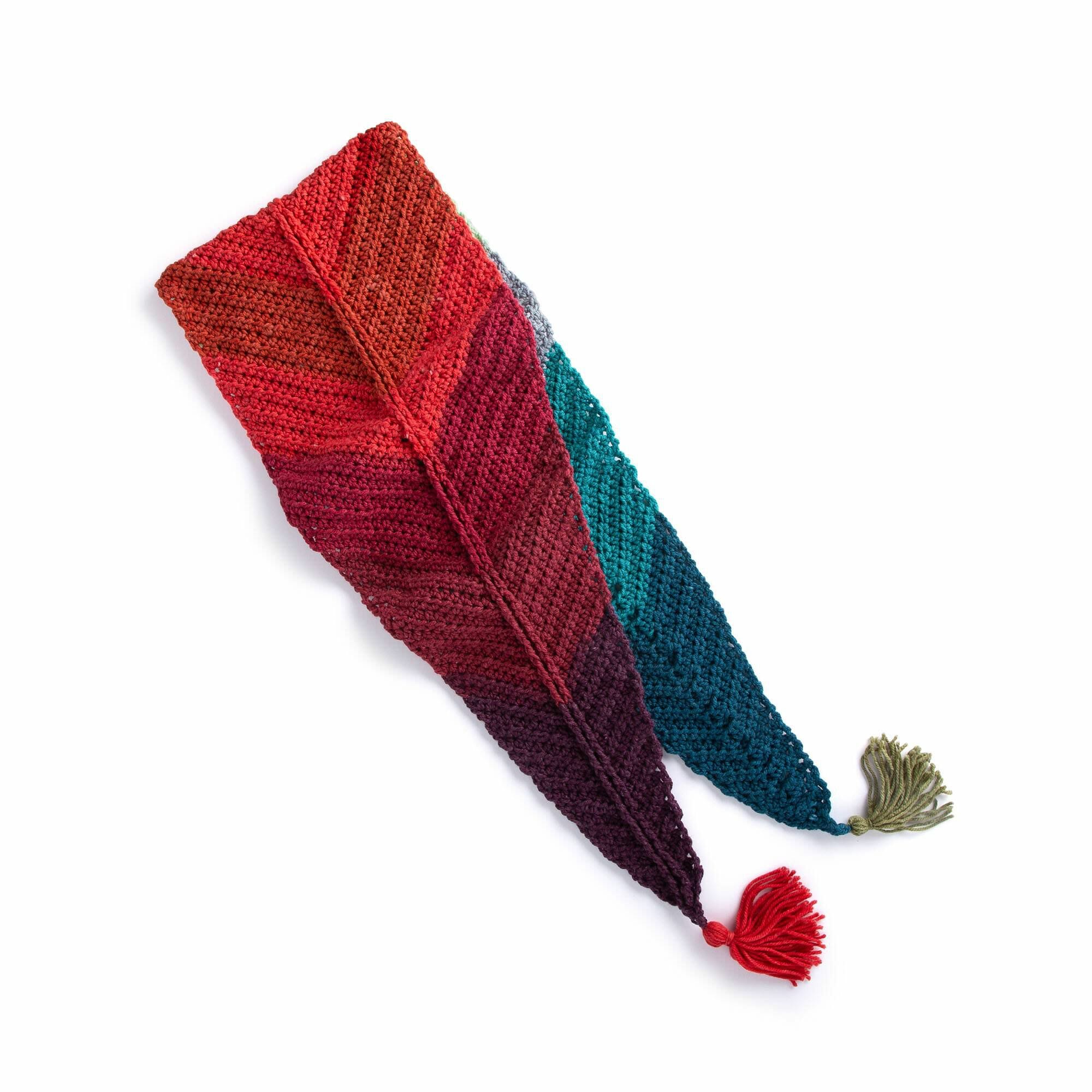 PATRÓN GRATIS Bufanda Arlequín a Crochet