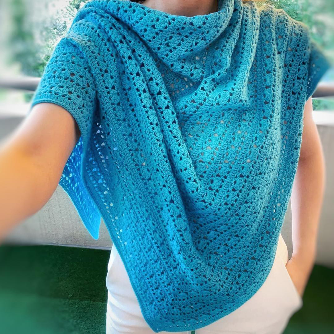 PATRÓN GRATIS Bufanda Sonia en Crochet