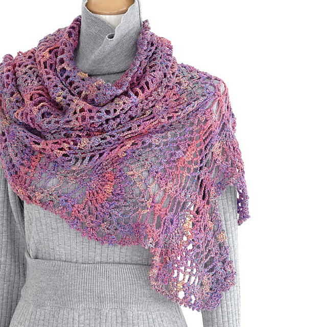 PATRÓN GRATIS Chal de Neige en Crochet