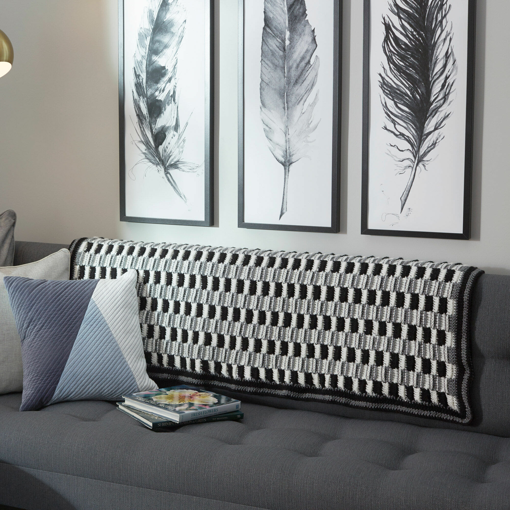 PATRÓN GRATIS Manta de Estilo Urbano a Crochet