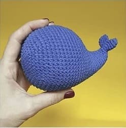 PDF Ballena Voladora Amigurumi Patron Gratis Barbatanas 2