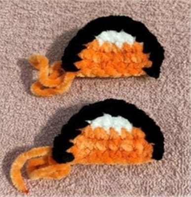 PDF Tigre De Peluche Amigurumi Patron Gratis Orejas 1