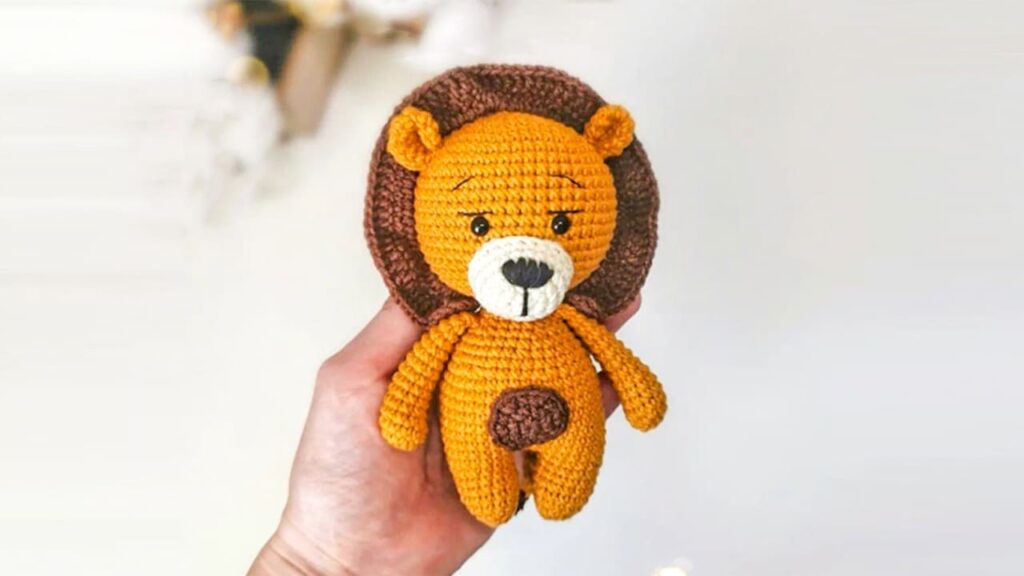 PATRÓN GRATIS León Amigurumi paso a paso en Español￼