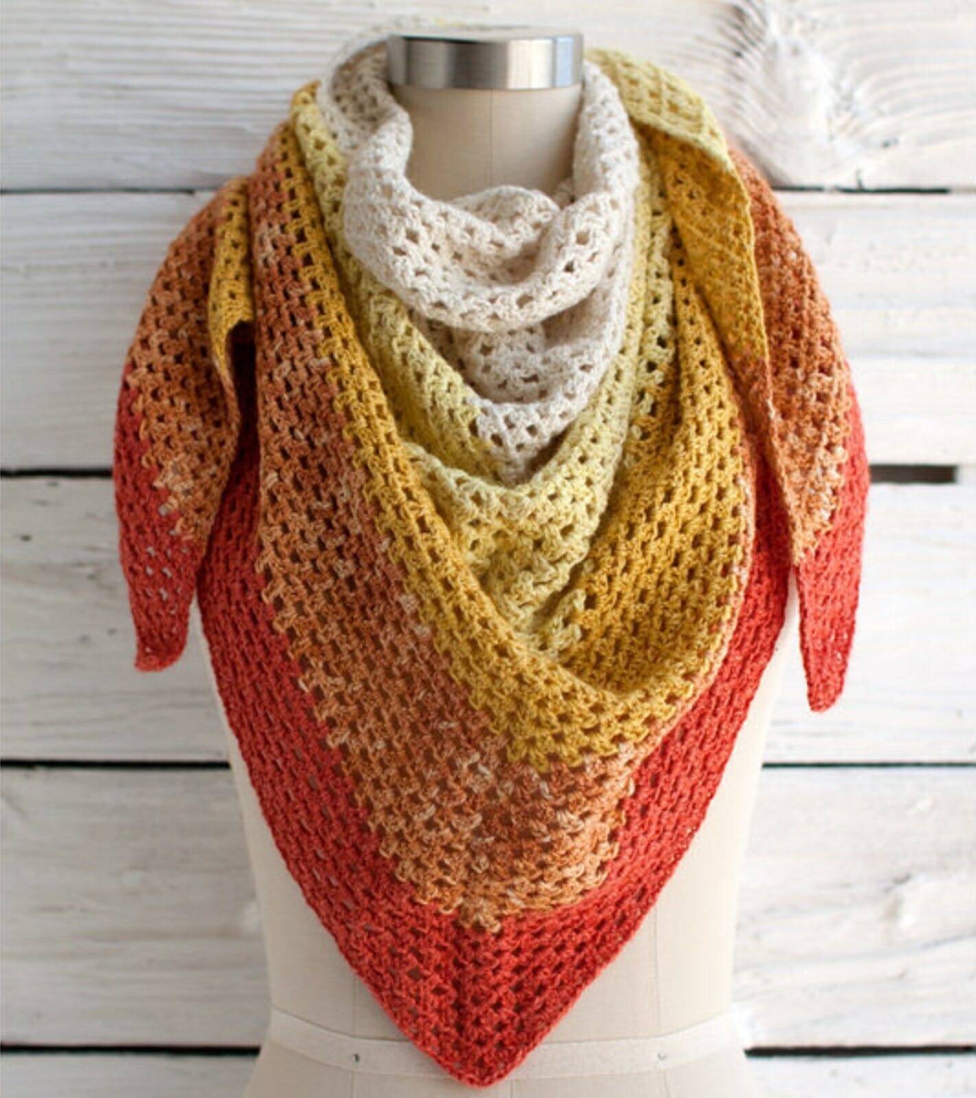 PATRÓN GRATIS Chal Augusta en Crochet