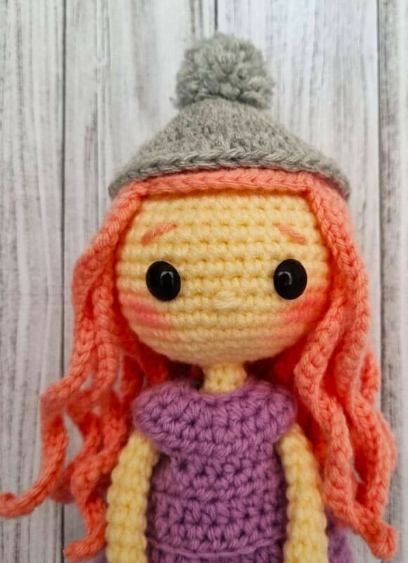 Lulu Pie Crochet Doll Amigurumi Free Pattern (3)