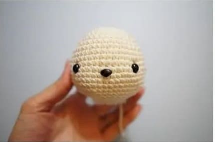 Amigurumi Conejita Tommy PDF Patron Gratis Paso A Paso Cabeza