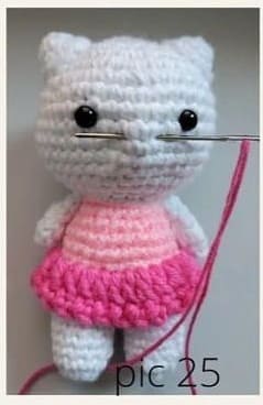 Amigurumi Hello Kitty Patron Gratis Paso A Paso 02