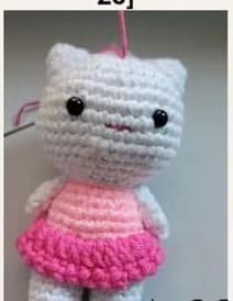 Amigurumi Hello Kitty Patron Gratis Paso A Paso 03