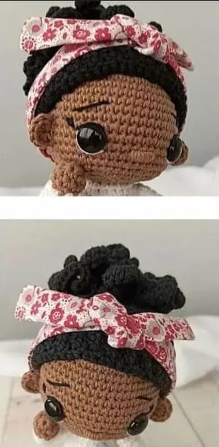 Amigurumi Muneca Alexia Patron Gratis Paso A Paso Banda Para El Cabello