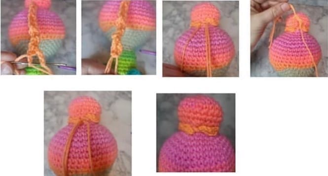 Bailarina Munecas Amigurumi PDF Patron Gratis Paso A Paso Pieza De Bollo 1