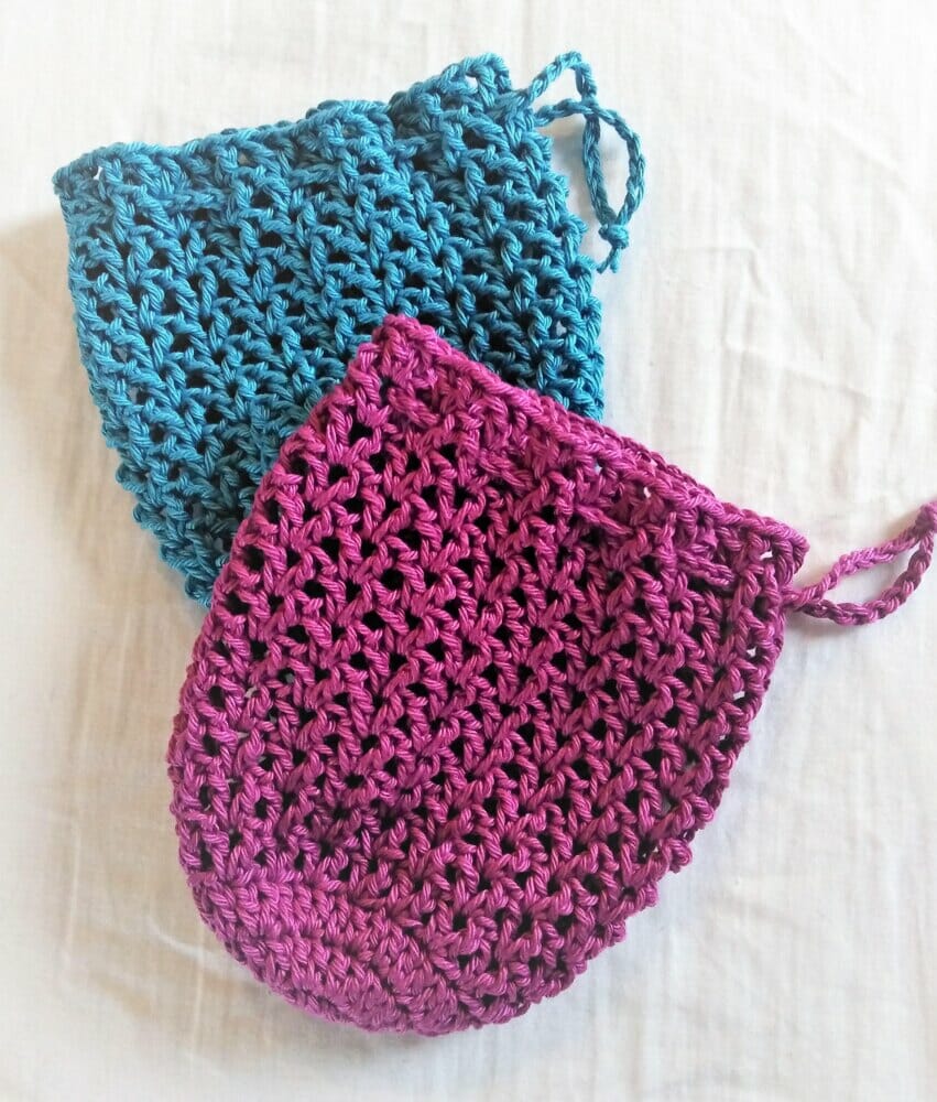 PATRÓN GRATIS Decorativas Bolsitas para Jabón en Crochet