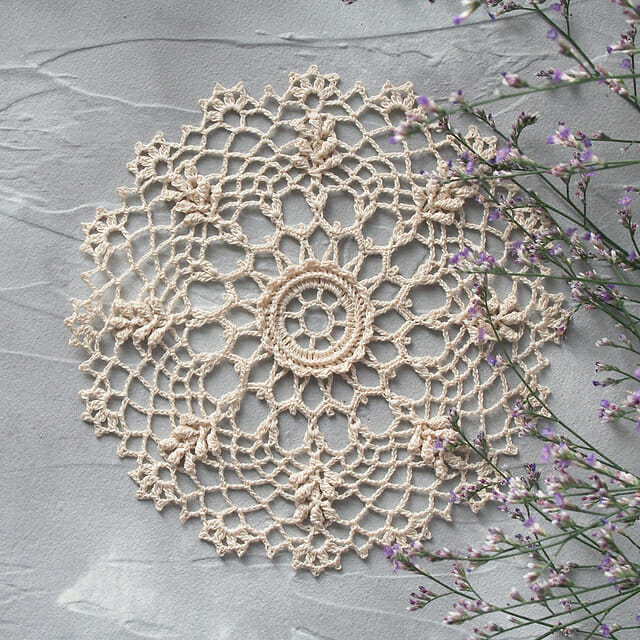 PATRÓN GRATIS Carpeta Crepúsculo en Crochet