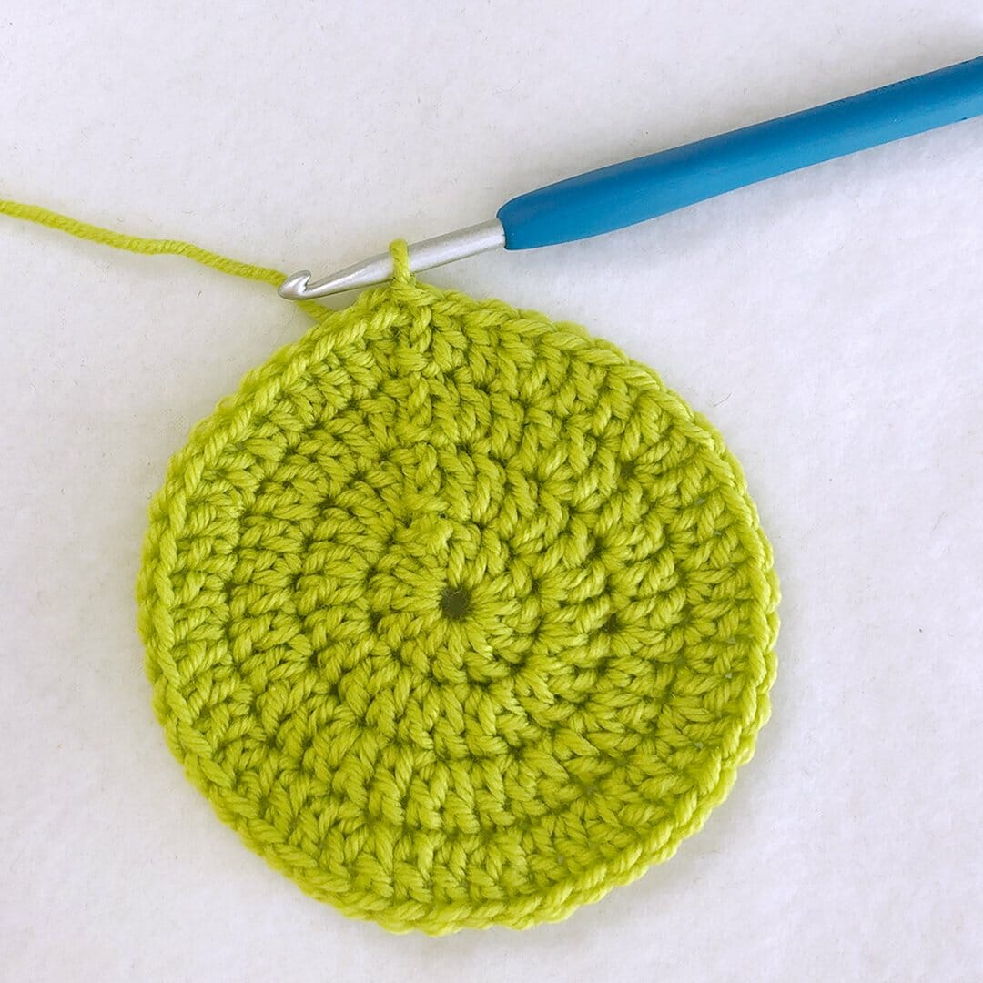 Como hacer un CÍRCULO PLANO en Punto Alto a Crochet
