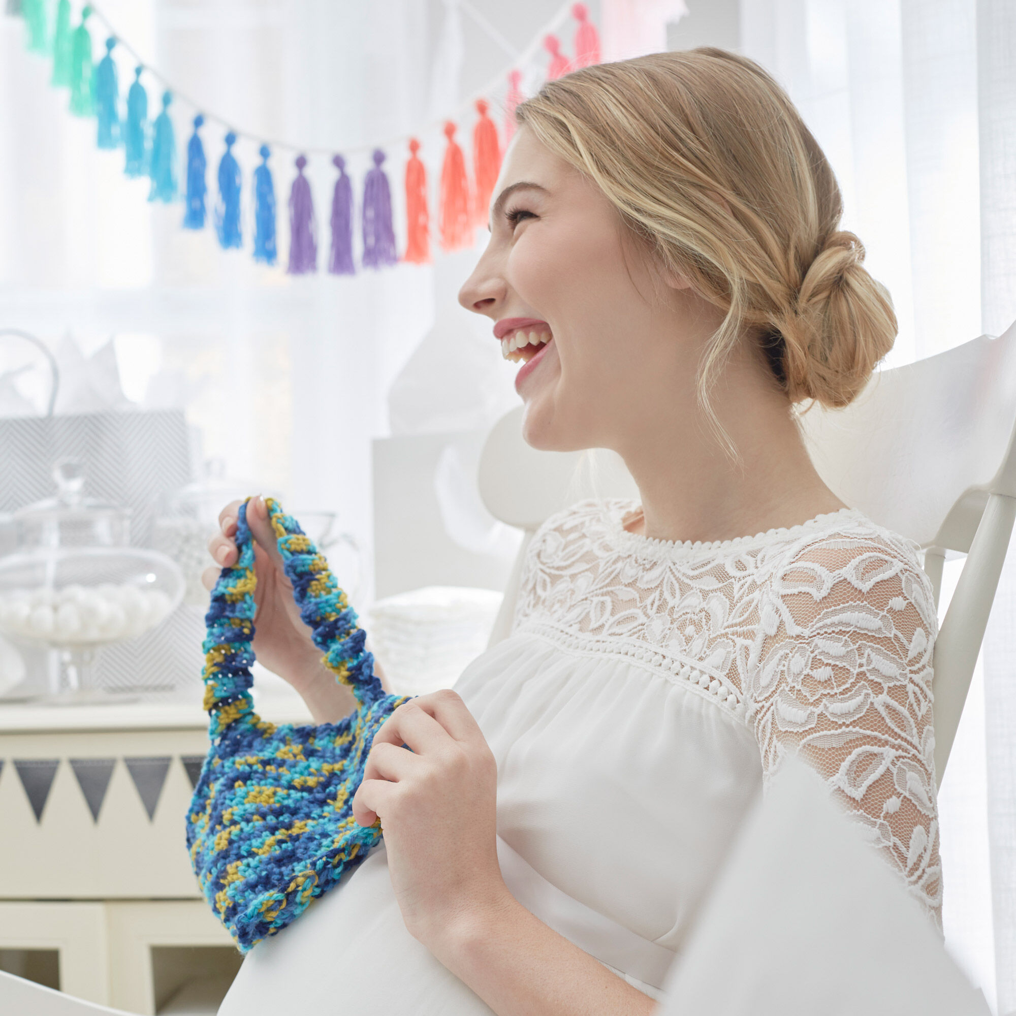 PATRÓN GRATIS Babero Prémium para Bebé en Crochet