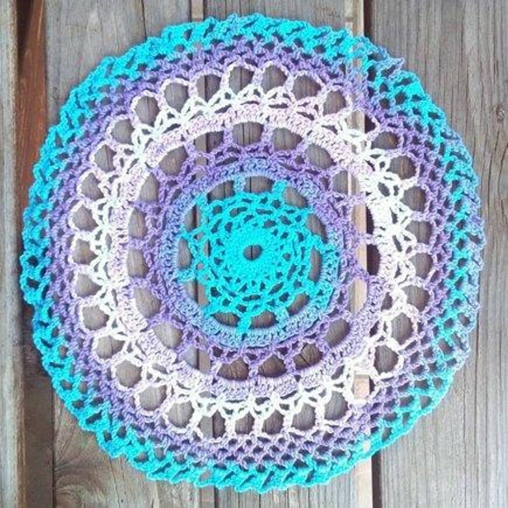PATRÓN GRATIS Carpeta Alexa en Crochet