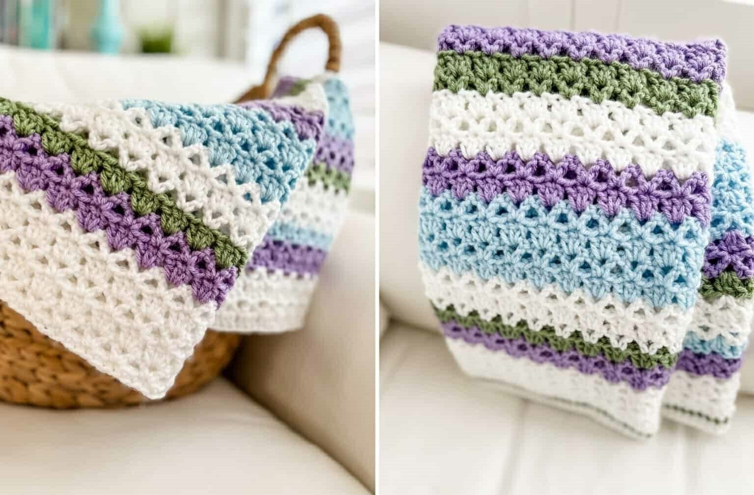 PATRÓN GRATIS Manta Flor de Hortensia a Crochet