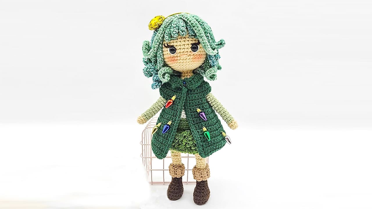 PATRON GRATIS Muñeca Naty Amigurumi paso a paso