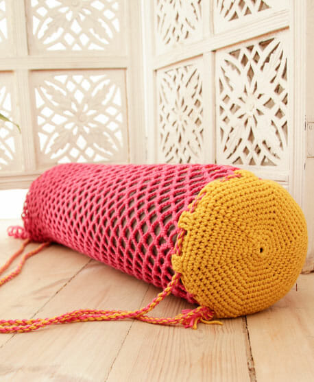 Espacio Crochet: Funda para esterilla de yoga