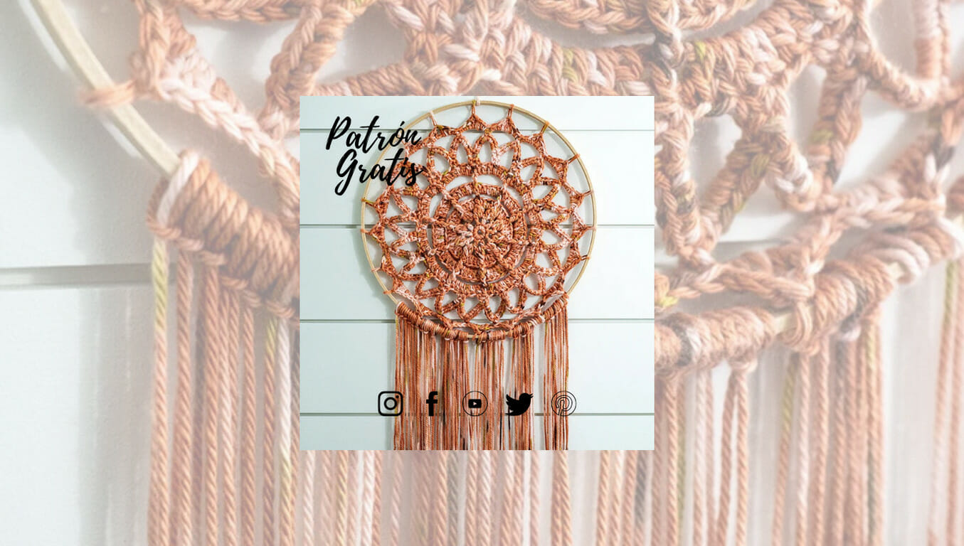 PATRÓN GRATIS Mandala Atrapasueños Saychelle