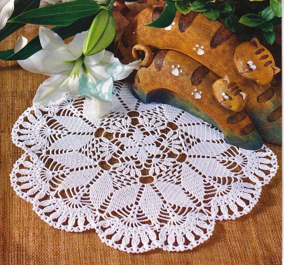 PATRÓN GRATIS Carpeta Beso de Margarita en Crochet