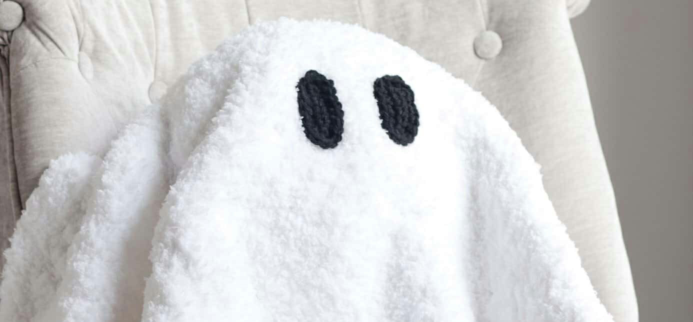 PATRÓN GRATIS Cojín de Fantasma C2C a Crochet