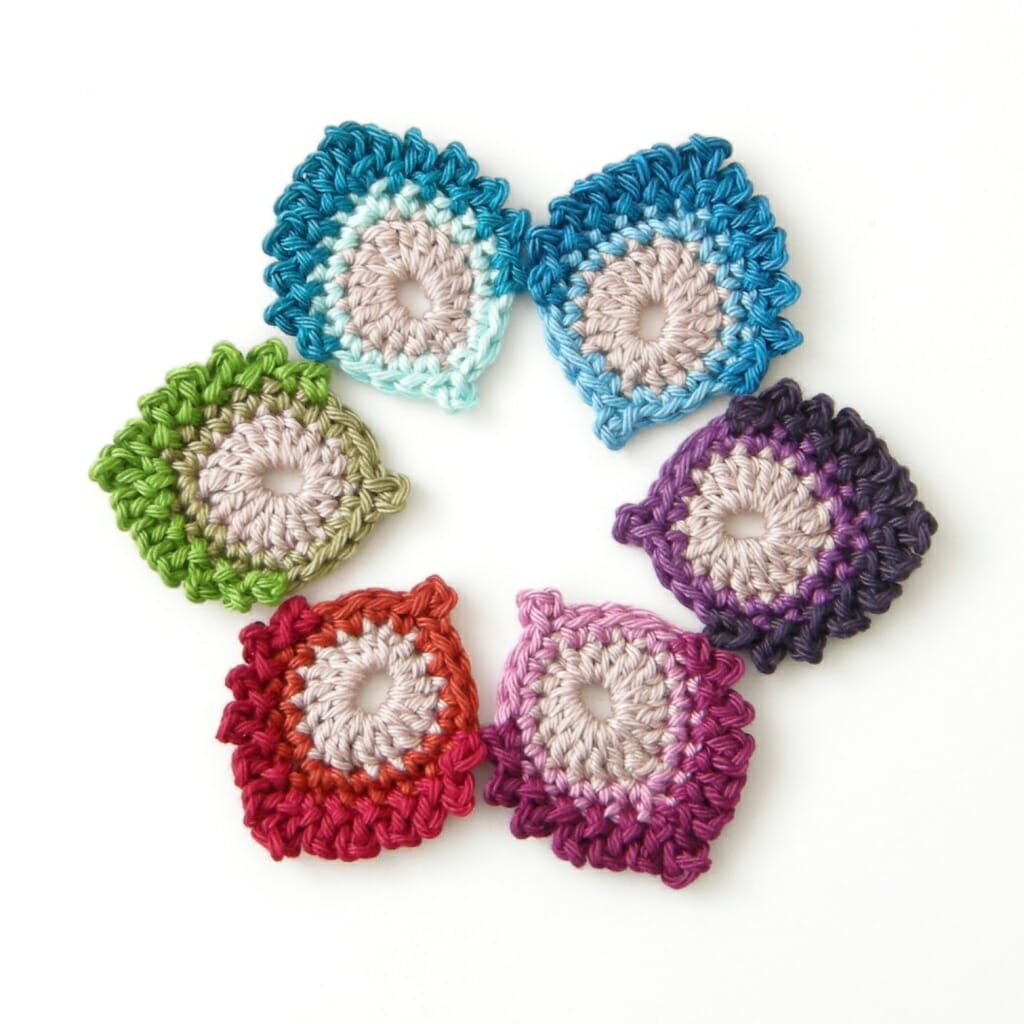 PATRÓN GRATIS Hermosas Plumas en Crochet