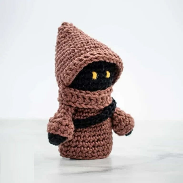 PATRÓN GRATIS Jawa de Star Wars Juguete Amigurumi
