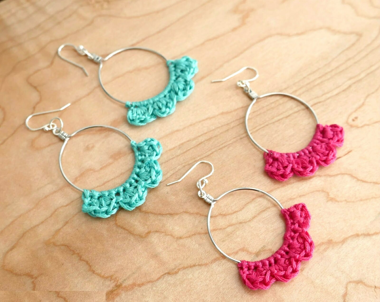 PATRÓN GRATIS Pendientes Caribeños en Crochet