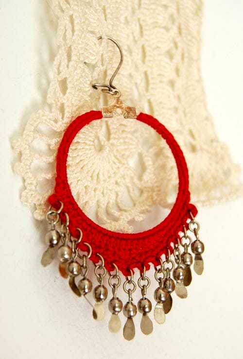 Pendientes Fancy en Crochet PATRÓN GRATIS