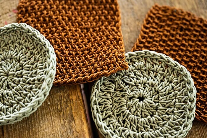 PATRÓN GRATIS Posavasos Calabria en Crochet