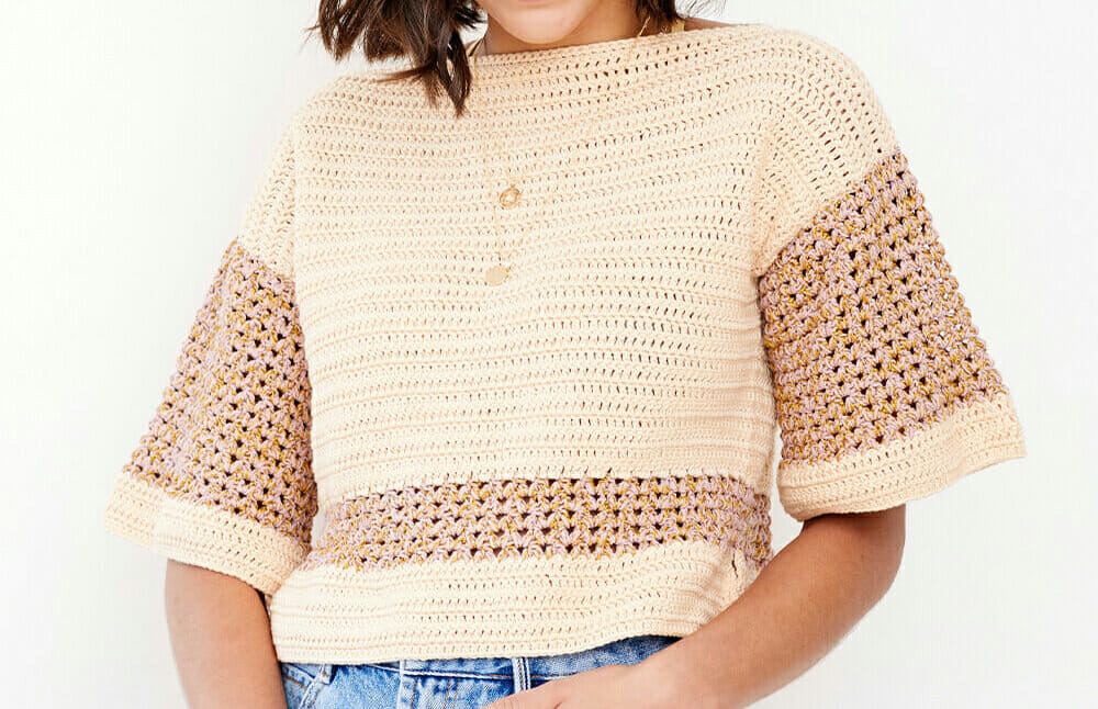 Top Special Edition Terramar en Crochet PATRÓN GRATIS