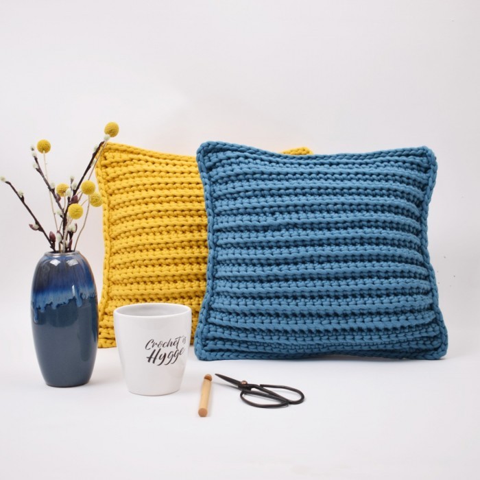 Almohadones Bungee en Crochet PATRÓN GRATIS